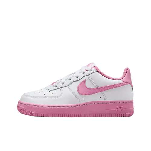 Nike Air Force 1 Противоскользящие Амортизирующие Устойчивые к истиранию Низкие Кроссовки для тренировок для детей