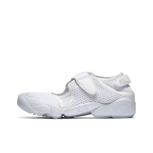 Nike Air Rift Breathe Сетчатая ткань синтетическая кожа удобные дышащие пляжные сандалии для женщин белые