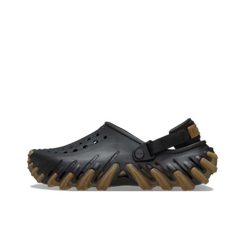 Crocs Echo Clog Sabo Резина Унисекс Черный