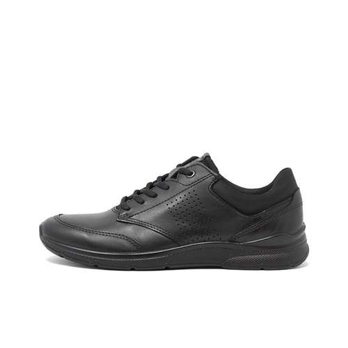 Ecco Irving Collection Коровья кожа текстиль Мужская повседневная обувь Мужской Черный