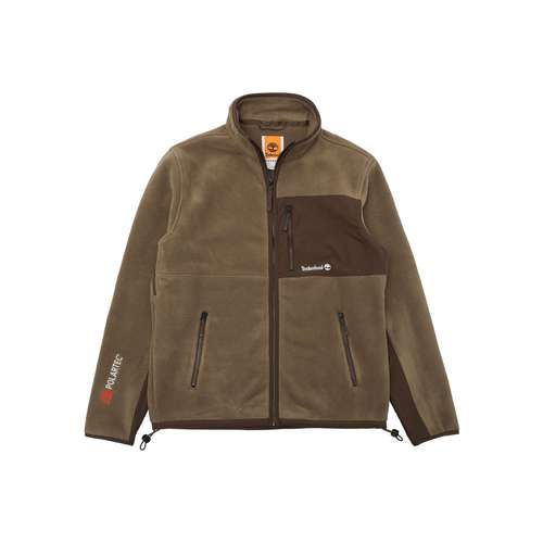 Timberland Флисовое пальто мужское стиль Maillard коричневый
