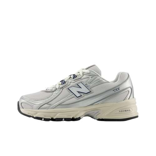 New Balance NB 740 Амортизация Дышащий MID Топ Детские Лайфстайл Обувь Белый Подростки