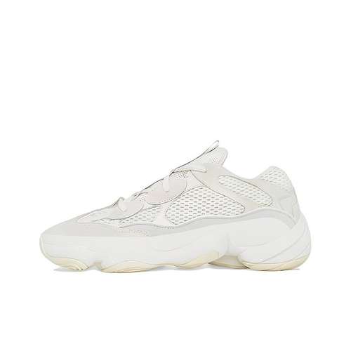 Adidas Originals Yeezy 500 'Bone White' Низкие кеды с толстой подошвой Унисекс Бежевый