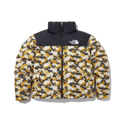 THE NORTH FACE 1996 Коллекция Nuptse Пуховик Мужской Желтый