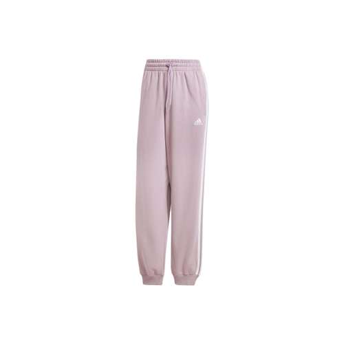 Adidas Essential Свободный крой Вязаные спортивные штаны Женские Серый Фиолетовый