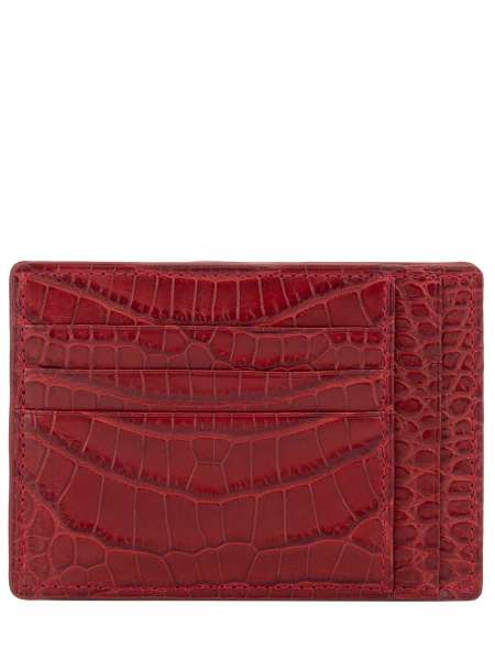 Картхолдер из кожи крокодила, BARDINI, AV-54151