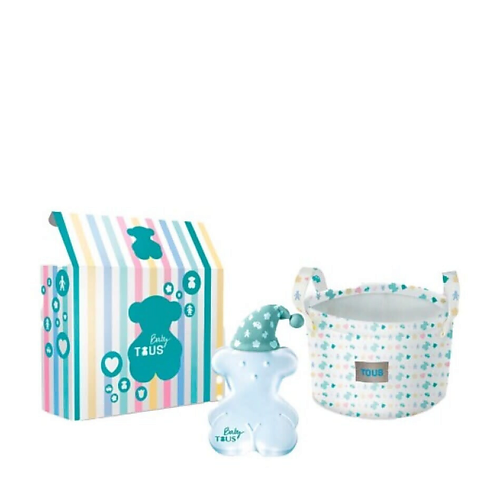 TOUS Детский набор Baby Eau de Cologne + Bathroom Basket