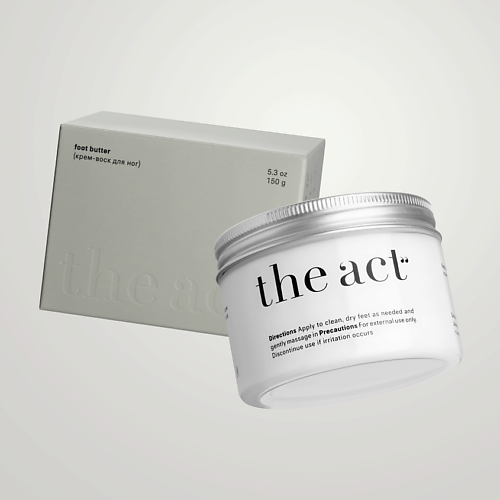 THE ACT Крем-воск от трещин для сухой кожи