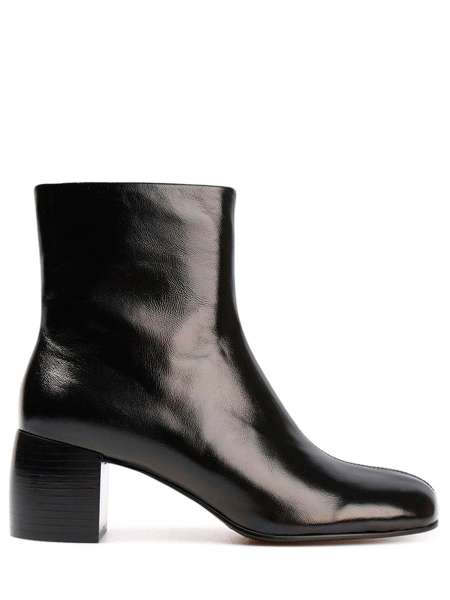 Ботильоны кожаные на байке, MARC CONY, 5202-977-311R MRC