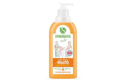 Жидкое мыло для рук и тела SYNERGETIC Фруктовый микс
