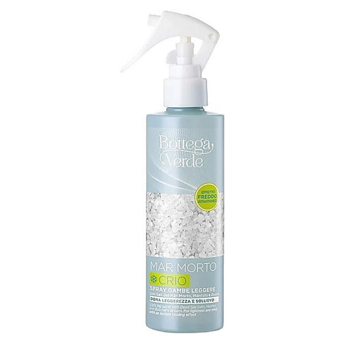 BOTTEGA VERDE Спрей для ног с охлаждающим эффектом Dead Sea Mar Morto Crio Light Leg Spray