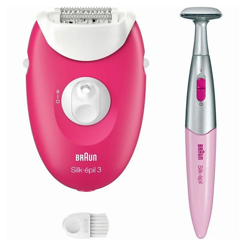 BRAUN Эпилятор Silk-epil 3 3-202