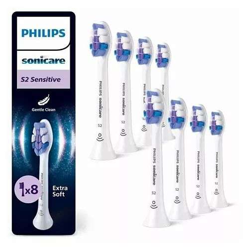PHILIPS Насадки для зубной щётки Sonicare Sensitive HX6058/87