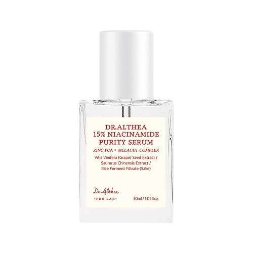 DR.ALTHEA Сыворотка для лица NIACINAMIDE PURITY 15% с ниацинамидом и цинком