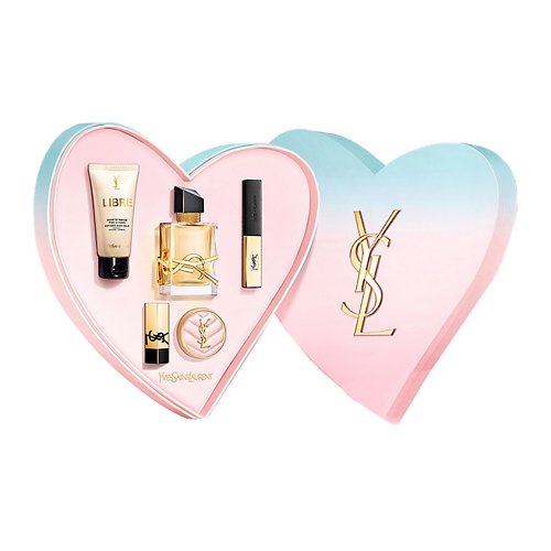 YVES SAINT LAURENT YSL Набор с парфюмерной водой Libre и кушоном Touche Eclat