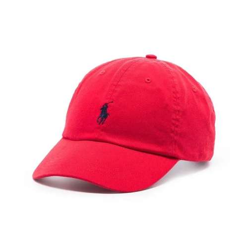 Polo Ralph Lauren Хлопковые кепки женские красные