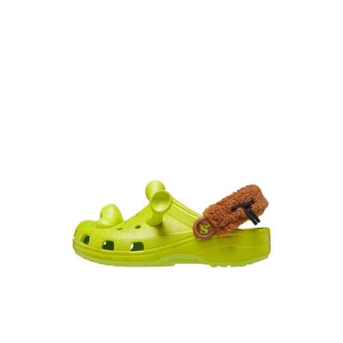 Crocs Classic clog Удобные Детские Сабо из Резины для Малышей Зеленые