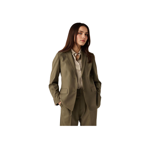 UNIQLO Бизнес-костюм женский оливковый