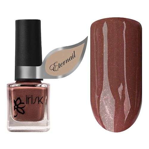 IRISK Лак на гелевой основе Eternail Coffee
