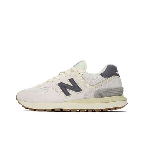 New Balance NB 574 Low Топ Беговые кроссовки Унисекс Светло-серый