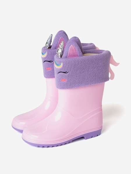 Сапоги резиновые для девочек PlayToday