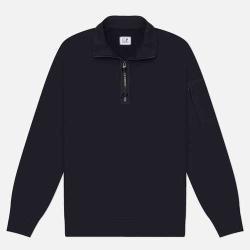 Мужская толстовка C.P. Company Diagonal Raised Fleece Half Zip Lens Regular
