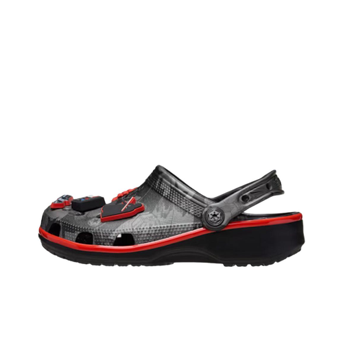 Звездные Войны x Crocs Классический сандал Темный боковой сандал Унисекс Черный