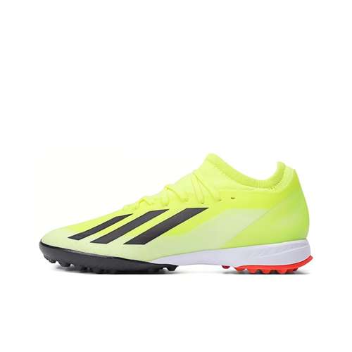 Adidas X CRAZYFAST LEAGUE tf Шипы Искусственные Шипы Футбольные бутсы Унисекс Желтый Черный