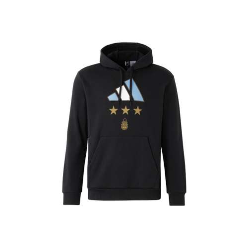 Adidas Худи-ханьфу Argentina Team Мужской Черный