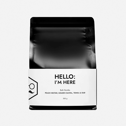 DAD'S MATERIAL Бомбочки для ванн "Peach Nectar, Golden Santal & Tonka"