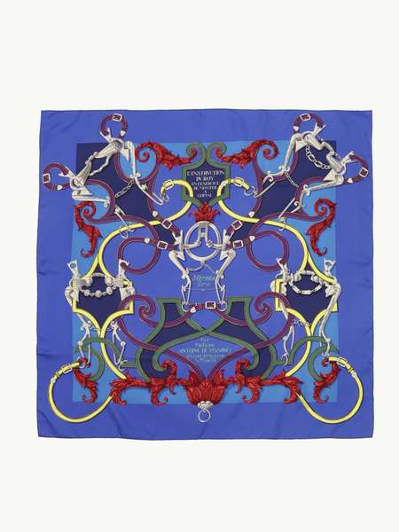 Hermes Silk Scarf