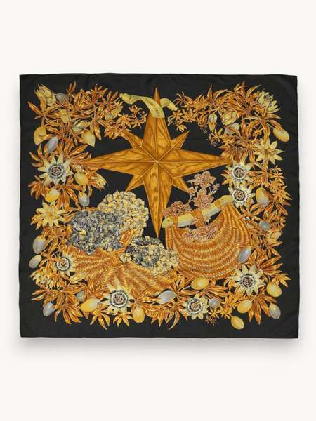 Hermes Silk Scarf