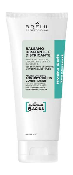 Brelil Hydra Soft Treatment Moisturizing and Districting Conditioner