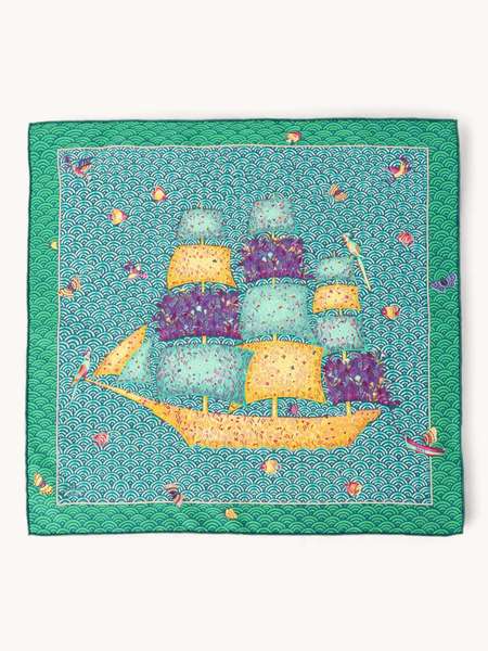 Hermes Silk Scarf