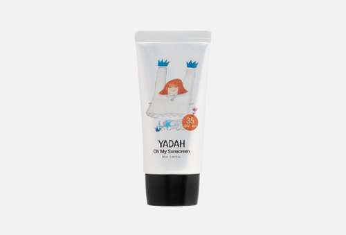 Успокаивающий солнцезащитный крем SPF35 PA++ | Yadah | OH MY SUN SCREEN