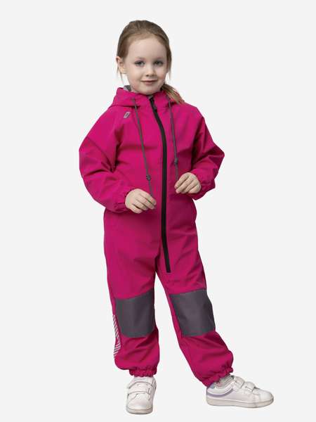 Кобинезон софтшелл для девочки batik малиновый