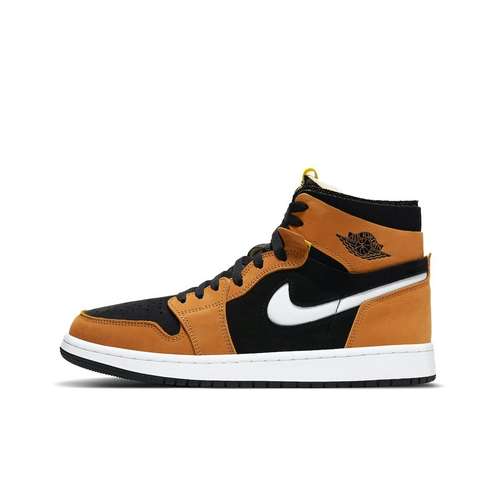 Jordan Air Jordan 1 ZOOM Air CMFT 'King Orange' Комфортные Высокие Баскетбольные Кроссовки Винтажные Мужские