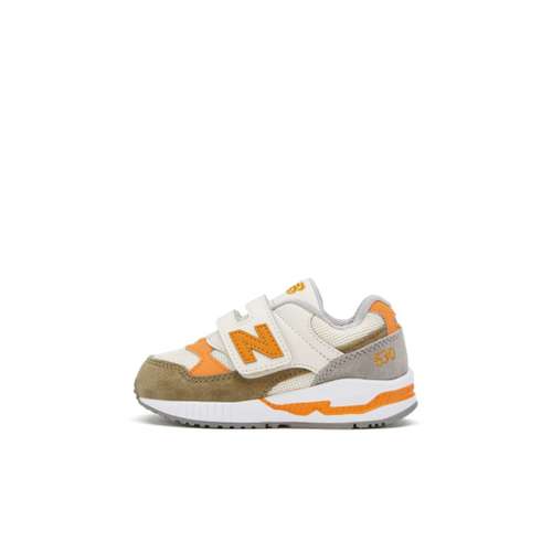New Balance NB 530 Амортизация Устойчивость к истиранию Дышащие Низкие Беговые кроссовки Бежевые