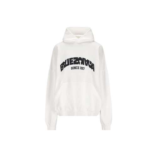 Balenciaga FW23 Ханьфу Платье Худи Свободный крой Унисекс Белый