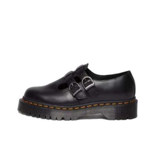Dr.Martens Кожа Повседневная Обувь Женская Черная