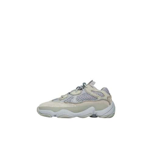 Adidas Originals Yeezy 500 Детская обувь с амортизацией "Камень Соль" износостойкие низкие кеды бежево-серый цвет