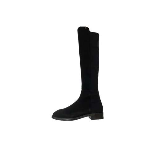 Stuart Weitzman Sw Keelan Овчина Над колено Ботинки Женские Черные