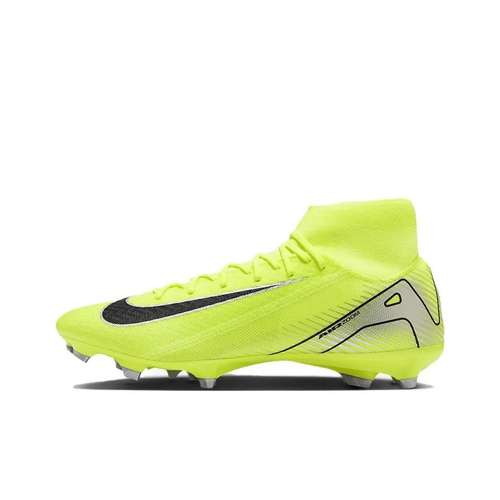 Nike Mercurial Superfly 10 MG Multi Ground FG Твердый Грунт Футбольные Бутсы Мужские Зеленые