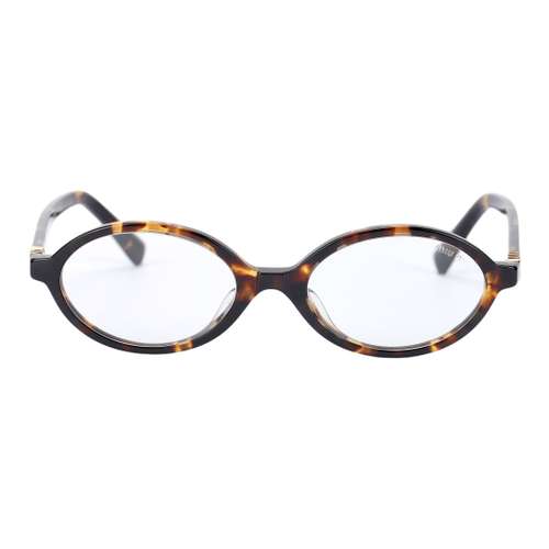 MIU MIU Оправа для очков Oval Женская Tortoise Shell