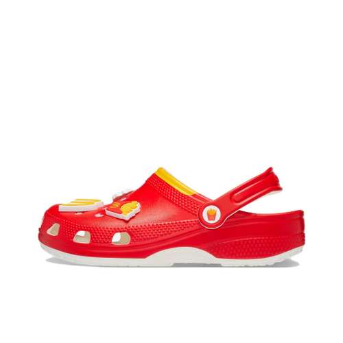 Crocs x McDonald's Классическая сандалия ЭВА Сабо Резиновые Унисекс Красная