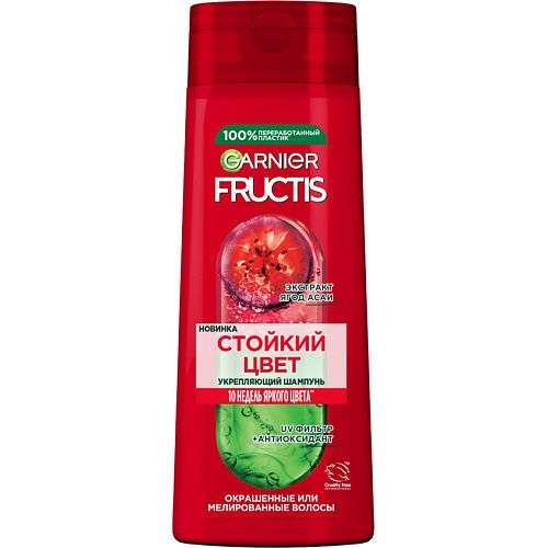 FRUCTIS Укрепляющий шампунь, Стойкий цвет, для окрашенных волос