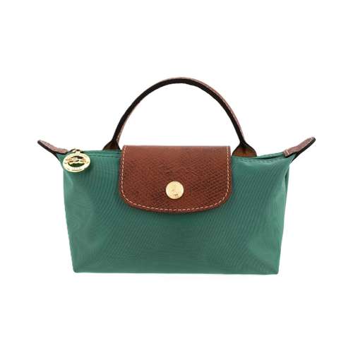 LONGCHAMP Le Pliage Холщовая Сумка Мини Женский Шалфей Зеленый