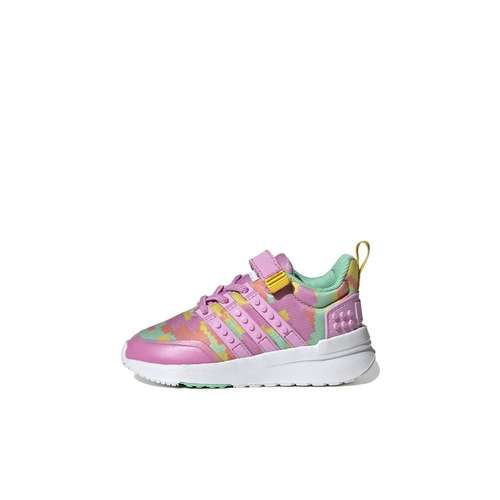 LEGO x Adidas Racer Tr 21 Эластичный кружево и топ с шнуровкой устойчивые к истиранию низкие детские беговые кроссовки