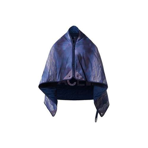 The North Face X CLOT SS23 Плащ Унисекс Бледно-лазурный Зеленый