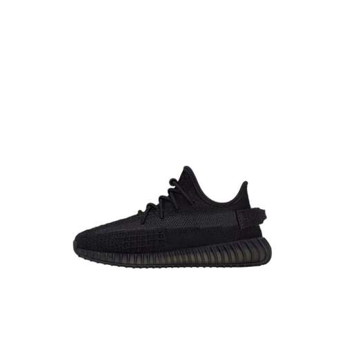 Adidas Yeezy Boost 350 V2 противоскользящие устойчивые к истиранию низкие кеды для детей повседневная обувь черные